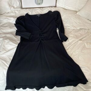 Express Low-Neck Mini-Dress